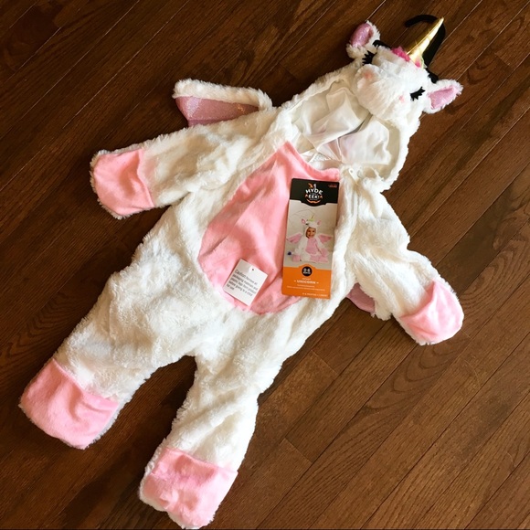 Hyde & Eek Baby Girl Unicorn Costume 🎃 0-6 mos - Picture 2 of 7